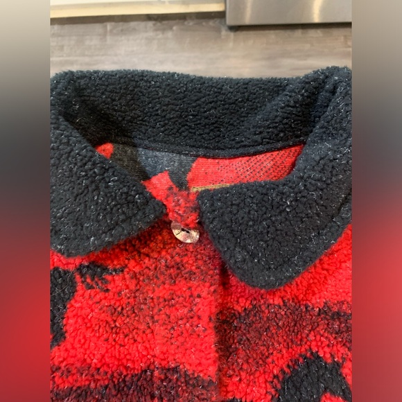 Vintage St Johns Bay Sherpa Horse Jacket Size XL - Picture 3 of 8